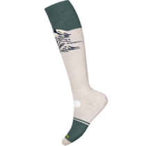 Smartwool Women's Snowboard Targeted Cushion Valley Sunset Otc Socks (26/27) Moonbeam