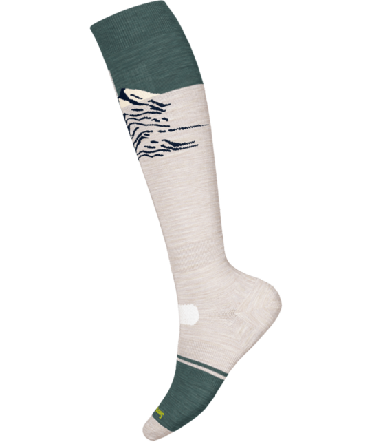 Smartwool Women's Snowboard Targeted Cushion Valley Sunset Otc Socks (26/27) Moonbeam