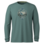Smartwool Smartwool Men's Wander Valley Active Long Sleeve Graphic Tee (26/27) Dusty Teal