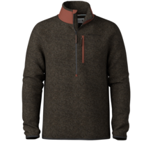 Smartwool Men's Second Cut Fleece 1/2 Zip (26/27) Burnt Sienna