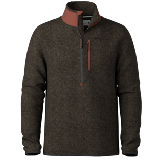 Smartwool Men's Second Cut Fleece 1/2 Zip (26/27) Burnt Sienna