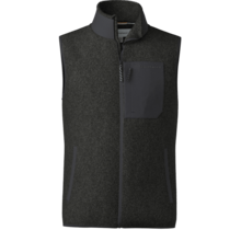 Smartwool Men's Second Cut Fleece Vest (26/27) Charcoal