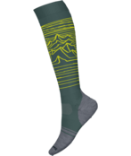 Smartwool Snowboard Full Cushion Iguchi Otc Socks (26/27) Dusty Teal
