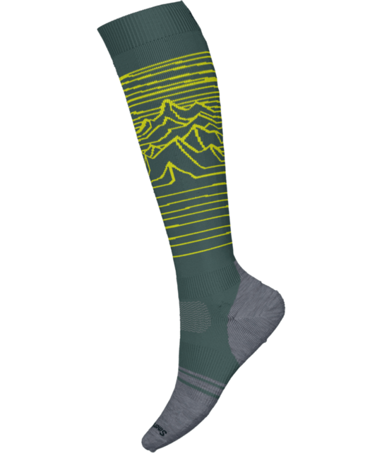 Smartwool Snowboard Full Cushion Iguchi Otc Socks (26/27) Dusty Teal