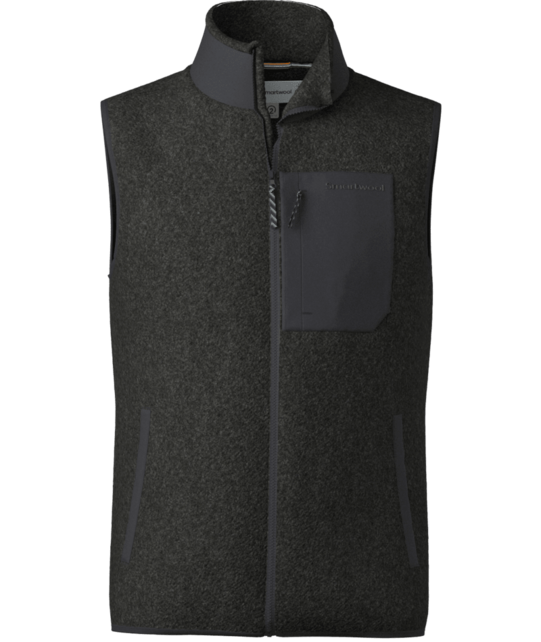Smartwool Men's Second Cut Fleece Vest (26/27) Charcoal