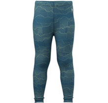 Smartwool Kids' Classic Thermal Merino Base Layer Bottom Boxed (26/27) Indigo Linear Peaks