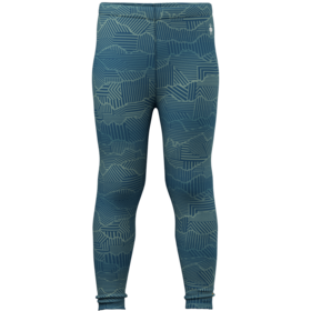 Smartwool Kids' Classic Thermal Merino Base Layer Bottom Boxed (26/27) Indigo Linear Peaks