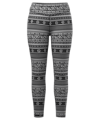 Smartwool Women's Classic Thermal Merino Base Layer Bottom Boxed (26/27) Black Fair Isle Fun