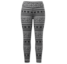 Smartwool Women's Classic Thermal Merino Base Layer Bottom Boxed (26/27) Black Fair Isle Fun
