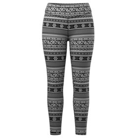 Smartwool Women's Classic Thermal Merino Base Layer Bottom Boxed (26/27) Black Fair Isle Fun