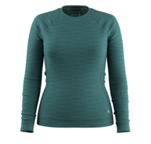 Smartwool Women's Classic Thermal Merino Base Layer Crew Boxed (26/27) Dark Teal Heather