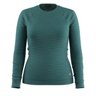 Smartwool Women's Classic Thermal Merino Base Layer Crew Boxed (26/27) Dark Teal Heather