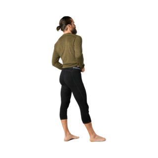 Smartwool Men's Classic Thermal Merino Base Layer 3/4 Bottom Boxed (26/27) Black