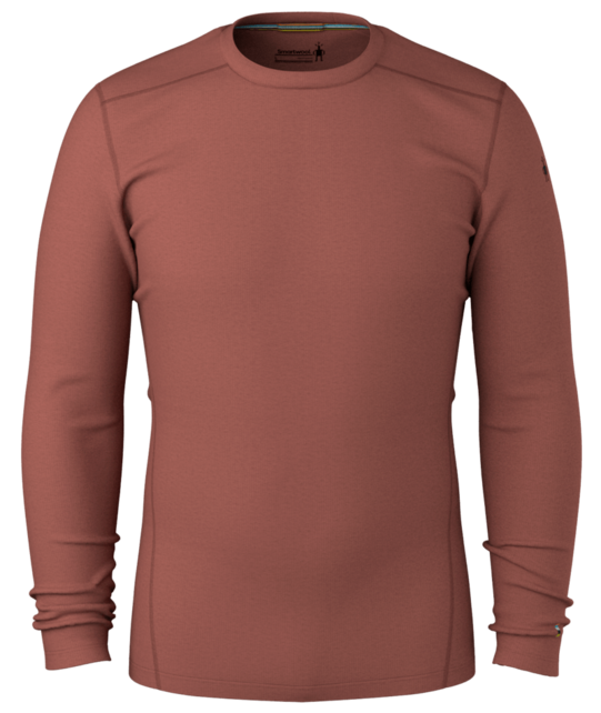 Smartwool Men's Classic Thermal Merino Base Layer Crew Boxed (26/27) Burnt Sienna