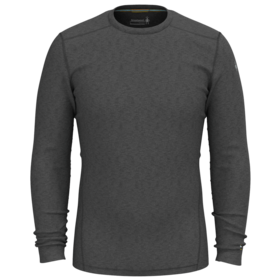 Smartwool Men's Classic Thermal Merino Base Layer Crew Boxed (26/27) Charcoal Heather