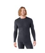 Smartwool Men's Classic Thermal Merino Base Layer Crew Boxed (26/27) Charcoal Heather