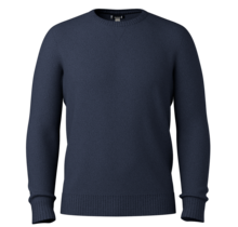 Smartwool Men's Sparwood Crew Sweater (26/27) Deep Navy-Nightfall Blue