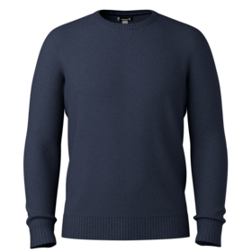 Smartwool Men's Sparwood Crew Sweater (26/27) Deep Navy-Nightfall Blue