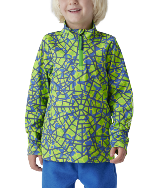 Spyder Kids Challenge 1/2 Zip (26/27) Strobe Green Webs