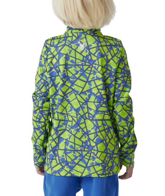 Spyder Kids Challenge 1/2 Zip (26/27) Strobe Green Webs