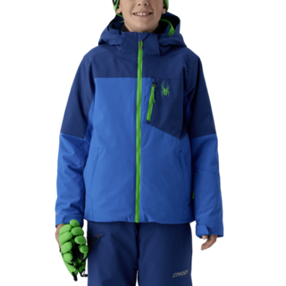 Spyder Kids Leader Jacket (26/27) Bold Blue