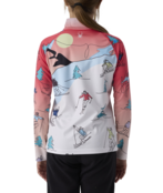 Spyder Kids Surface 1/2 Zip (26/27) Electric Coral