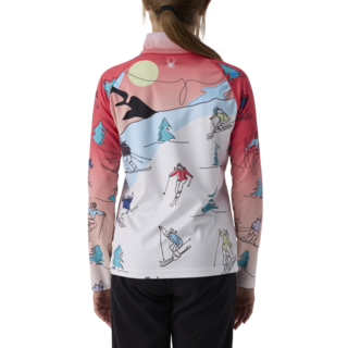 Spyder Kids Surface 1/2 Zip (26/27) Electric Coral