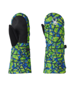 Spyder Kids Toddler Cubby Ski Mittens (26/27) Strobe Green Webs