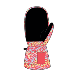 Spyder Kids Toddler Cubby Ski Mittens (26/27) Leopard
