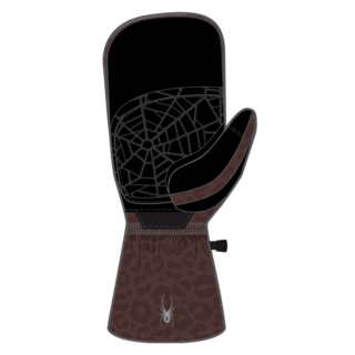 Spyder Inspire Ski Mittens (26/27) Leopard