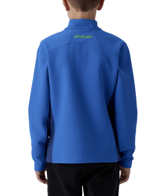Spyder Kids Bandit Sweater Fleece Jacket (26/27) Bold Blue