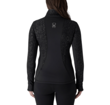 Spyder Luxe Sweater Fleece Jacket (26/27) Black