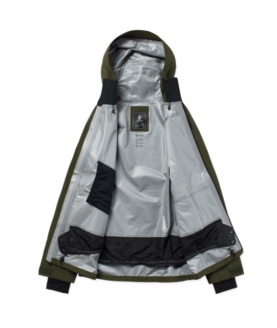 Volcom Tester 3L Gore-Tex Jkt (26/27) Dkgreen
