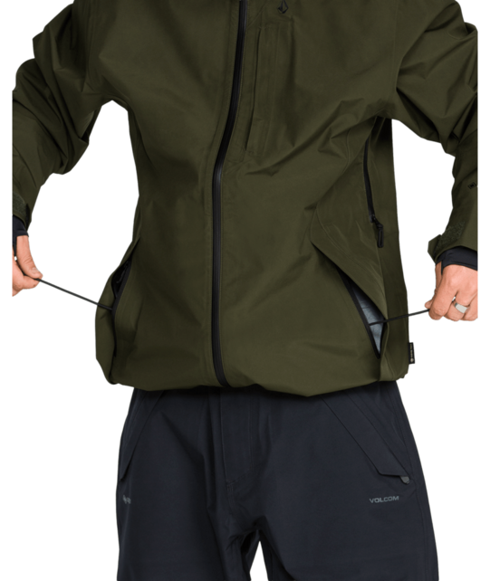 Volcom Tester 3L Gore-Tex Jkt (26/27) Dkgreen