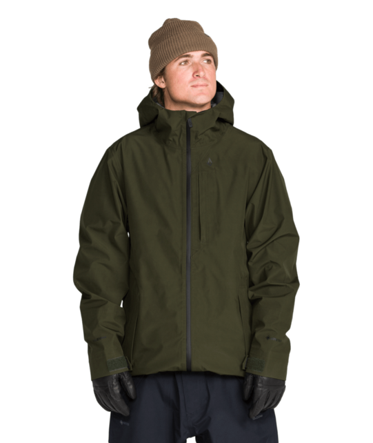 Volcom Tester 3L Gore-Tex Jkt (26/27) Dkgreen