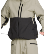 Volcom L Gore-Tex Jacket (26/27) Dark Grey