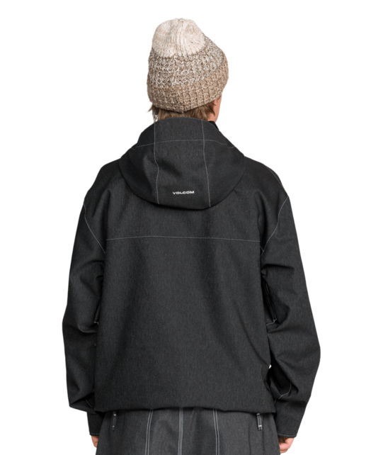 Volcom Top Stitch Jacket (26/27) Black Denim