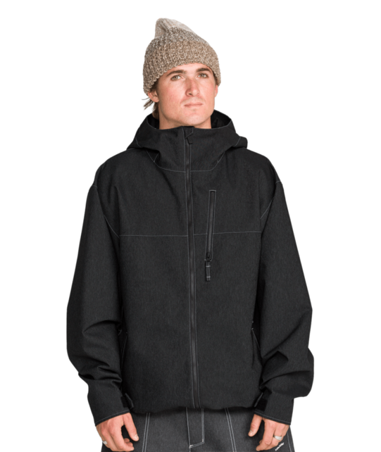 Volcom Top Stitch Jacket (26/27) Black Denim