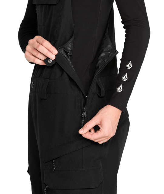 Volcom Creston 3D Stretch Bib (26/27) Black