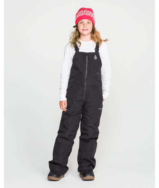 Volcom Barkley Ins Bib Overall (26/27) Black