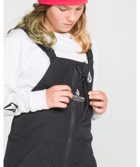 Volcom Barkley Ins Bib Overall (26/27) Black