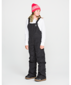 Volcom Barkley Ins Bib Overall (26/27) Black