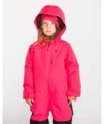 Volcom Little Flurry One Piece (26/27) Bright Cherry