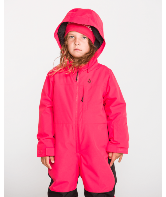 Volcom Little Flurry One Piece (26/27) Bright Cherry