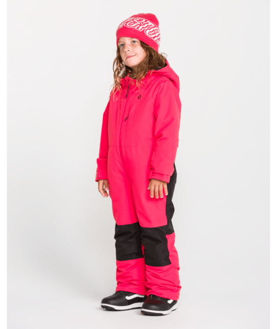 Volcom Little Flurry One Piece (26/27) Bright Cherry
