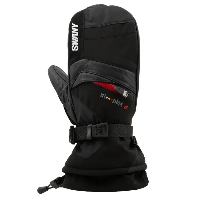 Swany X-Change Mitt Mens (26/27) Black