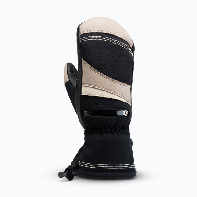 Swany Luxe Mitt Ladies (26/27) Black/Dark Beig
