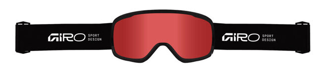 Giro Cruz (26/27) Black Stacked/Amber Scarlet M