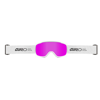 Giro Cruz (26/27) White Stacked/Amber Pink M