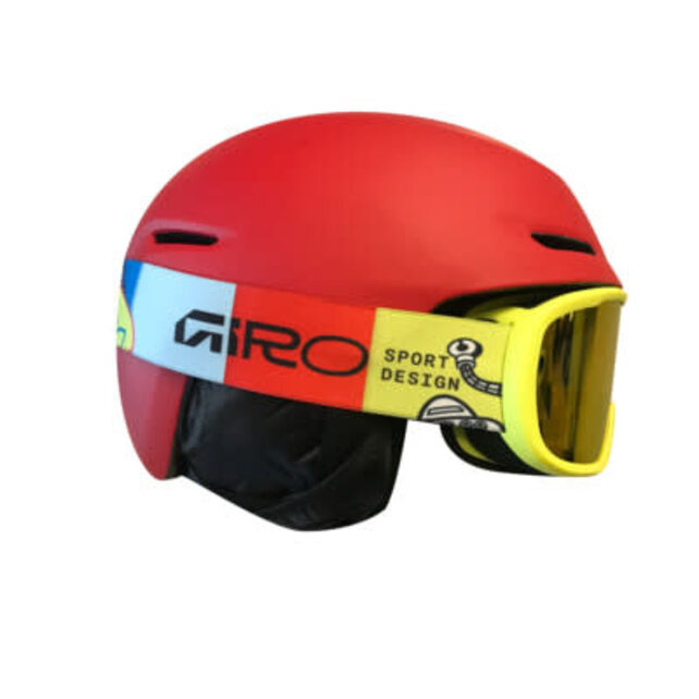 Giro Spur Cp (26/27) Matte Red/Yellow Robot/Amber Scarlet